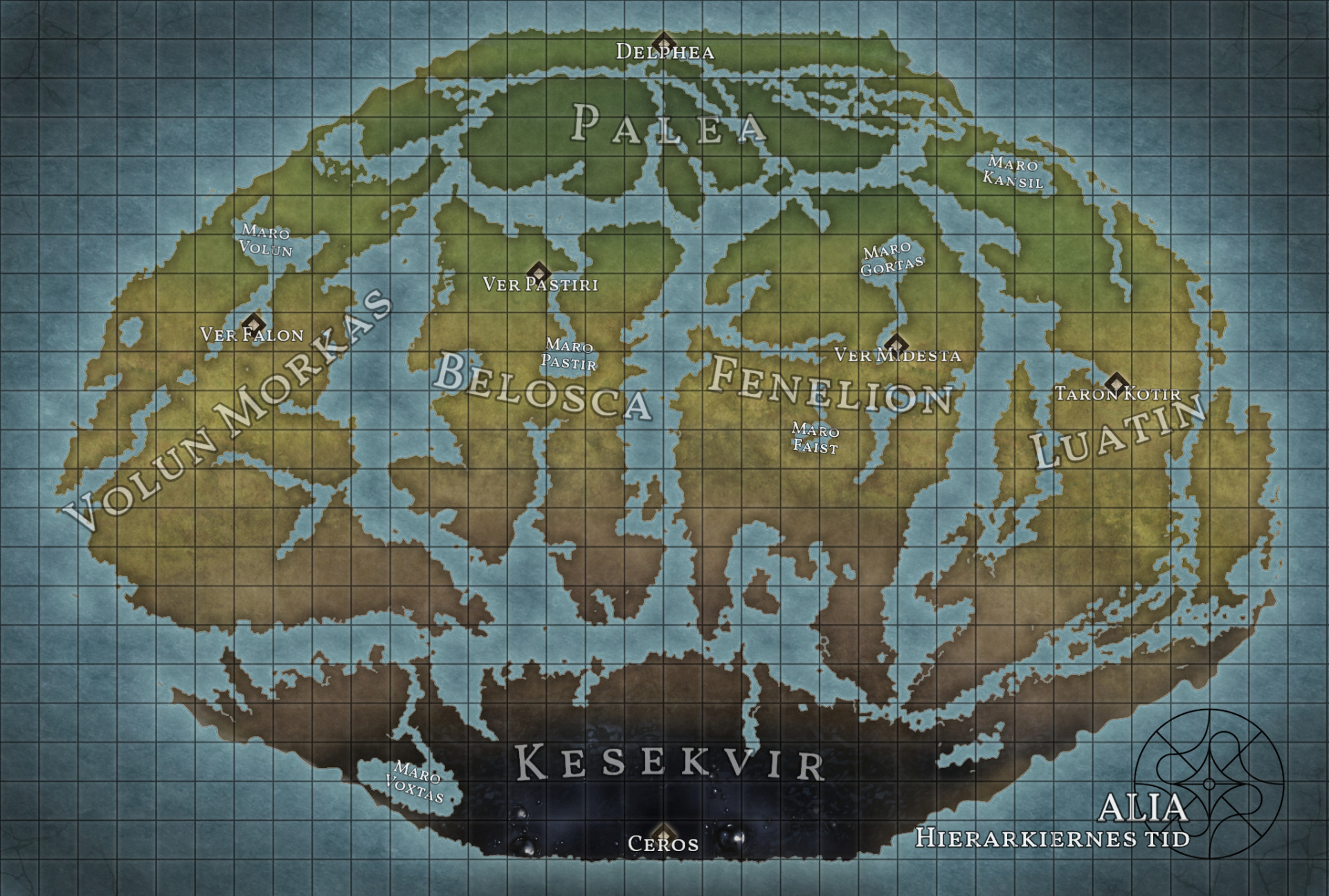 Hierarkiernes Tid (map made in inkarnate.com)